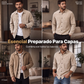 Chaquetas de camisa de pana casual para hombre