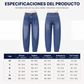 Pantalones vaqueros harem de cintura alta para mujer