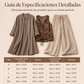 Conjunto de 3 piezas de estilo sencillo y elegante