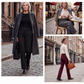 🌺💐 Pantalones de traje acampanados elegantes para mujer