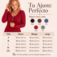 Vestido de punto acanalado con cremallera frontal para mujer