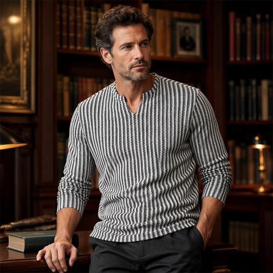 Jersey de punto con textura moderna