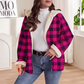 Chaqueta con capucha y cremallera gruesa para mujer