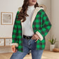 Chaqueta con capucha y cremallera gruesa para mujer