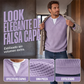 Camiseta gofrada de confort con capas