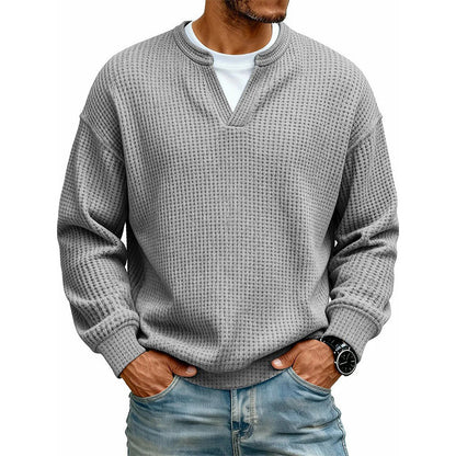 Camiseta gofrada de confort con capas