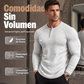 Camisa Henley ajustada para hombre