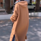 Sudadera larga con capucha para mujer