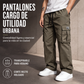 Pantalones cargo holgados casuales para hombre