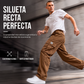 Pantalones cargo holgados casuales para hombre