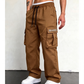 Pantalones cargo holgados casuales para hombre