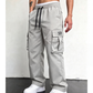 Pantalones cargo holgados casuales para hombre
