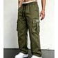 Pantalones cargo holgados casuales para hombre