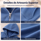 Sudadera con capucha de longitud media para mujer, cárdigan casual con cremallera y abrigos con bolsillos