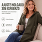 Sudadera con capucha de longitud media para mujer, cárdigan casual con cremallera y abrigos con bolsillos
