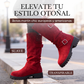 Botas holgadas hasta la mitad de la pantorrilla para mujer