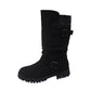 Botas holgadas hasta la mitad de la pantorrilla para mujer