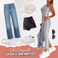 🏆Éxito de ventas🏆👚 Conjunto de 3 piezas: comodidad informal, estilo desenfadado