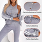 🏆Éxito de ventas🏆👚 Conjunto de 3 piezas: comodidad informal, estilo desenfadado