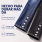 Pantalones vaqueros elásticos de corte ajustado para mujer