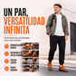 Zapatos de caminar sin cordones ligeros para hombre