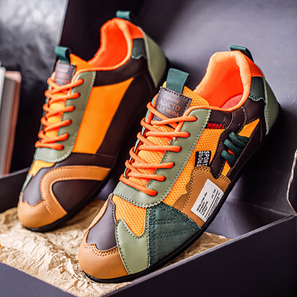 Zapatos de caminar sin cordones ligeros para hombre
