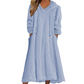 Vestido casual de felpa con capucha para mujer, para estar en casa