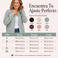 Chaqueta de béisbol de punto informal para mujer