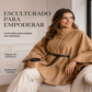 Abrigo capa elegante para mujer con cuello alto✈Envío gratuito