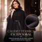 Abrigo capa elegante para mujer con cuello alto✈Envío gratuito