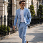 Traje de negocios elástico versátil para hombre