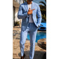 Traje de negocios elástico versátil para hombre