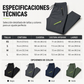 Pantalones deportivos casuales para mujer con bolsillos con cremallera