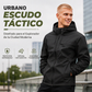 Chaqueta con capucha impermeable para exterior para hombre
