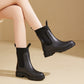 ⏰🔥 50% OFF + ENVÍO GRATIS 👢❄️ Botas de Media Caña para Mujer – Impermeables, Antideslizantes, Punta Ancha y Cómodas Todo el Día