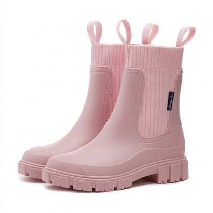 ⏰🔥 50% OFF + ENVÍO GRATIS 👢❄️ Botas de Media Caña para Mujer – Impermeables, Antideslizantes, Punta Ancha y Cómodas Todo el Día