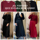 ⏳Oferta especial por tiempo limitado⏰🥰Vestidos plisados elegantes y con estilo de cuello redondo para mujer