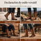 Botas vaqueras occidentales de punta cuadrada para hombre