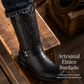 Botas vaqueras occidentales de punta cuadrada para hombre
