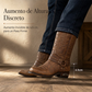 Botas vaqueras occidentales de punta cuadrada para hombre