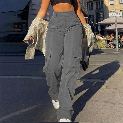 📢50% DESCUENTO📢 Pantalones cargo de mujer con estilo y efecto estilizador