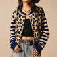 ⏰🔥 ¡OFERTA 50% OFF! 🐆✨ Cárdigan de Mujer con Estampado Leopardo – Estilo Elegante, Ajuste Cómodo y Look Moderno