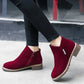 Botines de tacón bajo para mujer con cremallera lateral