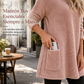 ⏰🔥 ¡50% OFF POR TIEMPO LIMITADO! 🧥✨ Top Cálido de Manga Larga para Mujer – Forro Suave, Bolsillos Prácticos y Comodidad Otoñal