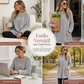 ⏰🔥 ¡50% OFF POR TIEMPO LIMITADO! 🧥✨ Top Cálido de Manga Larga para Mujer – Forro Suave, Bolsillos Prácticos y Comodidad Otoñal