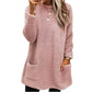⏰🔥 ¡50% OFF POR TIEMPO LIMITADO! 🧥✨ Top Cálido de Manga Larga para Mujer – Forro Suave, Bolsillos Prácticos y Comodidad Otoñal
