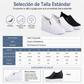 🔥50% OFF🔥 Zapatos de mujer de piel suave sin cordones con suela plana antideslizante y aumento de altura oculto
