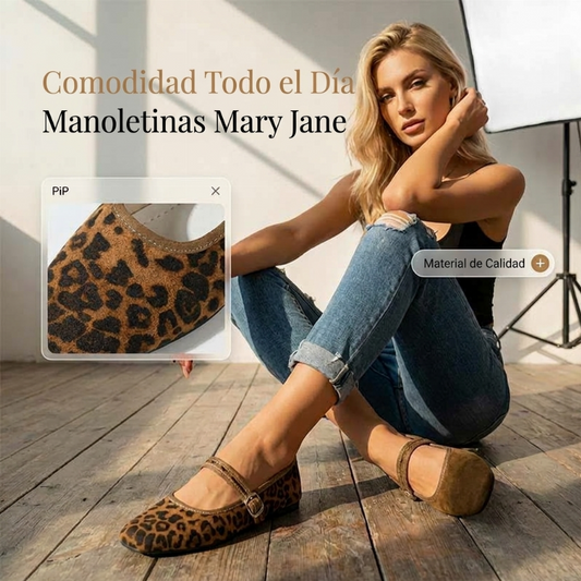 🥿🔥 ¡50% OFF POR TIEMPO LIMITADO! Zapatos Mary Jane para Mujer – Cómodos, Elegantes y Perfectos para Uso Diario ✨