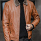 🔥 ¡50% OFF POR TIEMPO LIMITADO! 🧥 Chaqueta de Cuero Hombre Forrada de Felpa – Cálida, Elegante y con Estilo Clásico ✨