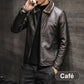 🔥 ¡50% OFF POR TIEMPO LIMITADO! 🧥 Chaqueta de Cuero Hombre Forrada de Felpa – Cálida, Elegante y con Estilo Clásico ✨